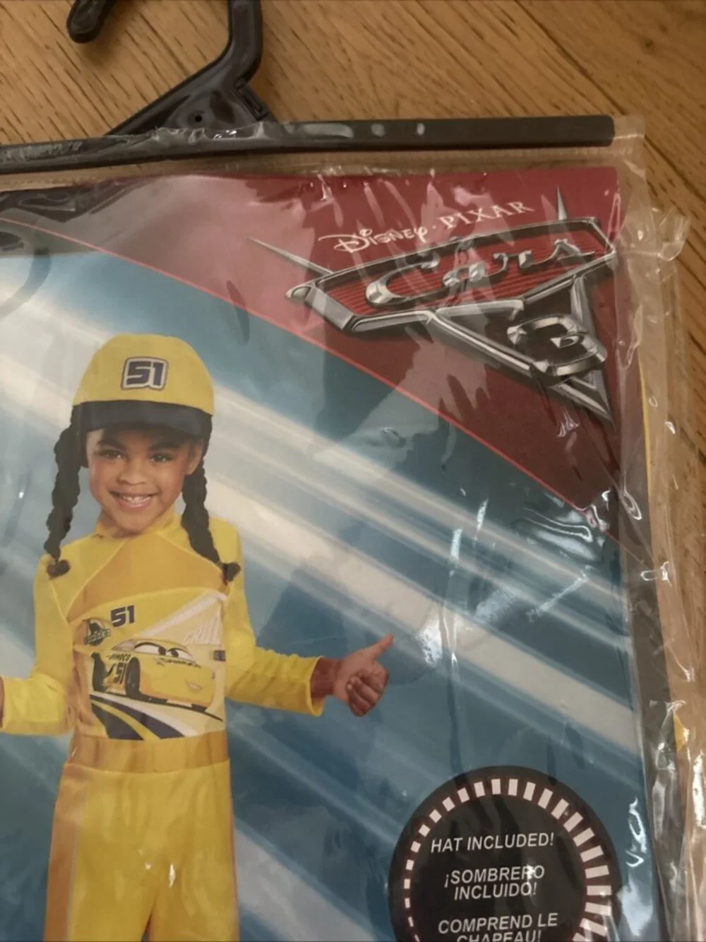 Toddler & Little Girls Disney Cars Cruz Halloween Costume With Jumpsuit & Hat